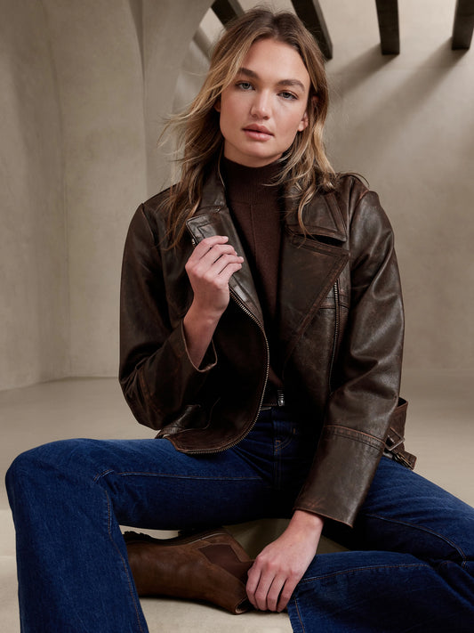 I Tried and Ranked The Best Banana Republic Leather Jacket in 2024