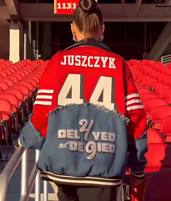 49ers Kristin Juszczyk Delayed Jacket