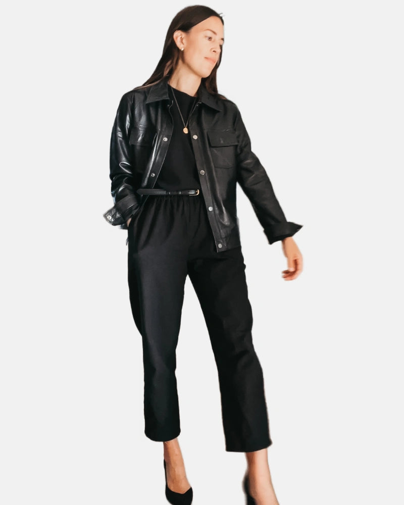 Annie Leather Jacket women