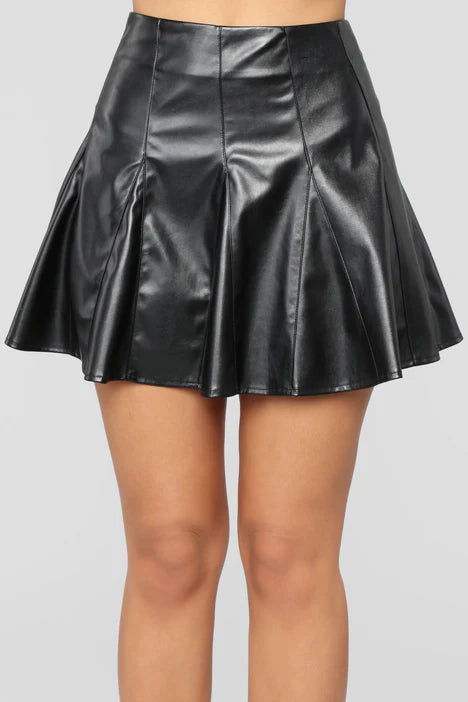 BabyGirlVeganLeatherSkirt