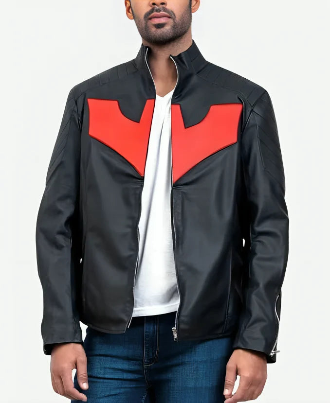 Batman Beyond Vintage Leather Jacket