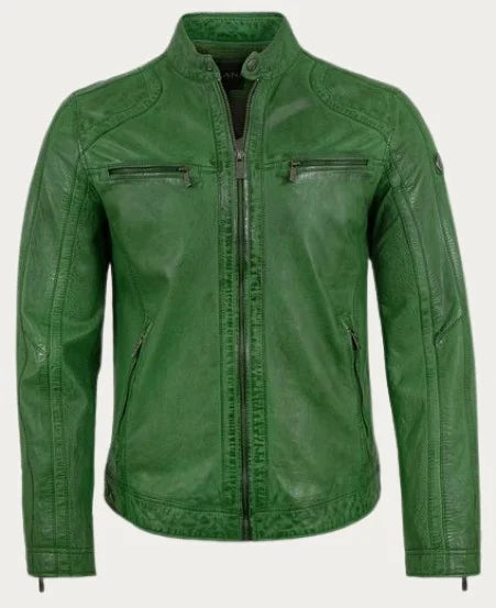 Flash-2GreenBikerJacket