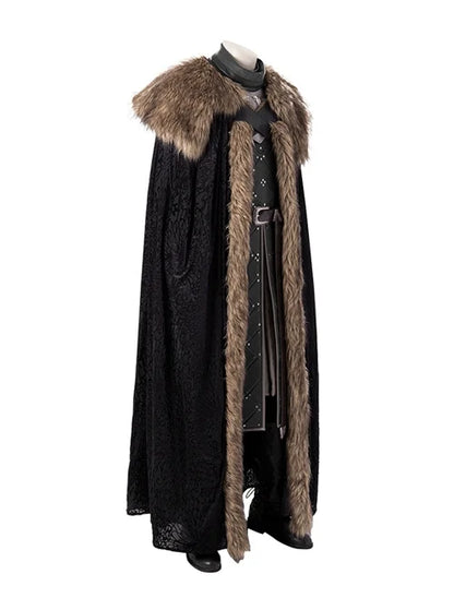 Game Of Thrones Season 8 Jon Snow Fur Costume