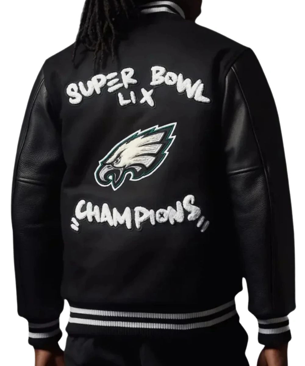 Gigi Hadid Birthday Bradley Cooper Philadelphia Eagles Black Jacket