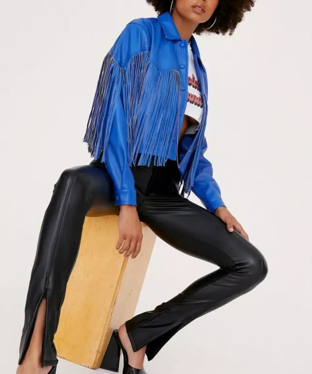 HaileyWrightFringeBlueJacket