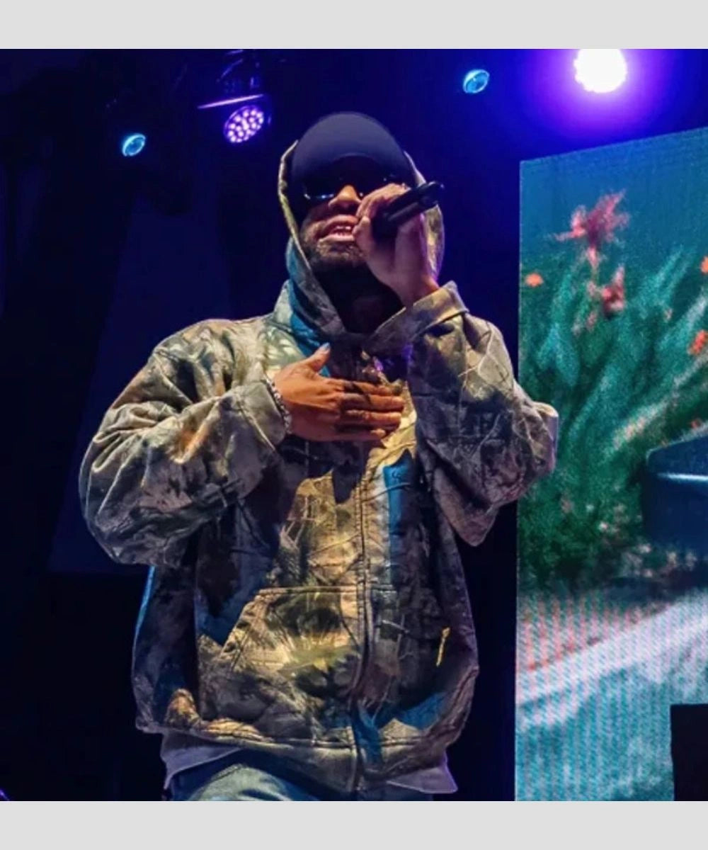 Larry June's Midnight Camo Hoodie 2025