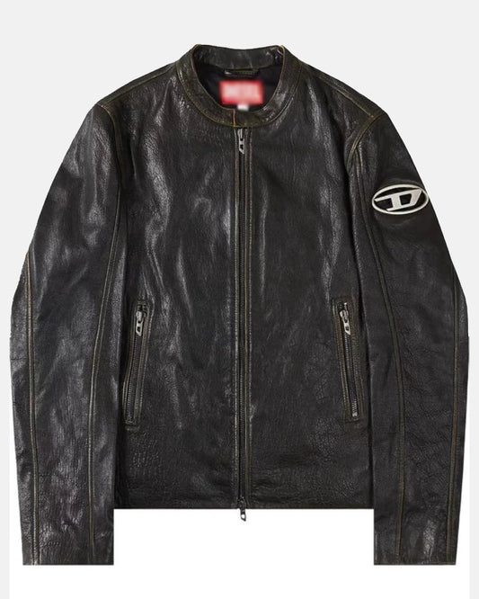 Lil Baby Leather Biker Jacket