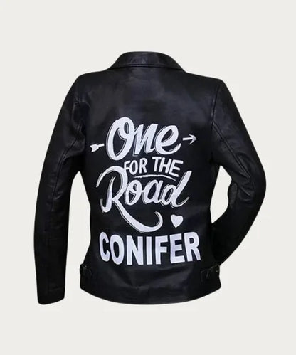 One For The Road Conifer Leather Motorcycle Jacket