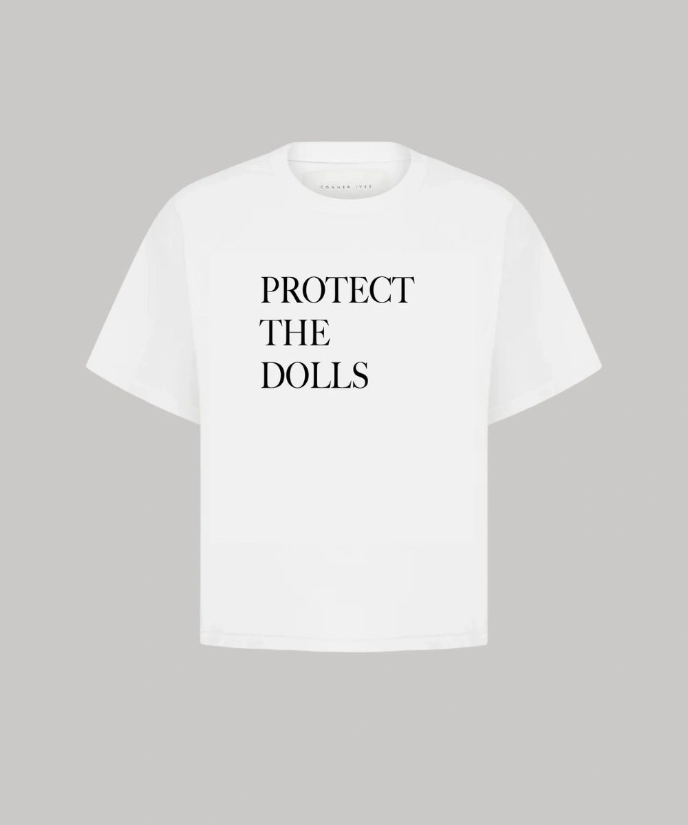 Protect The Dolls White Shirt
