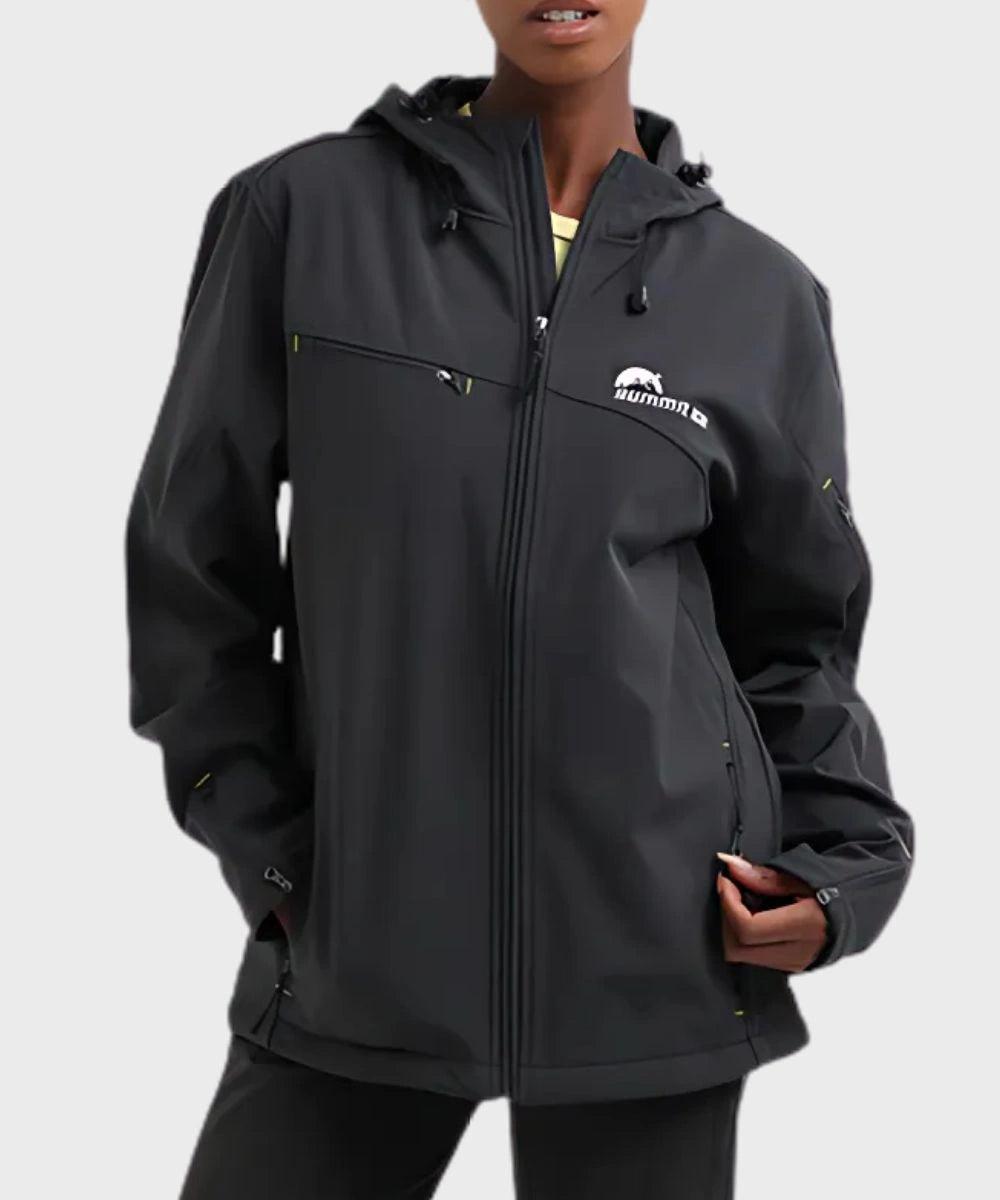Summit Ice Hooded Soft shell Jacket Black