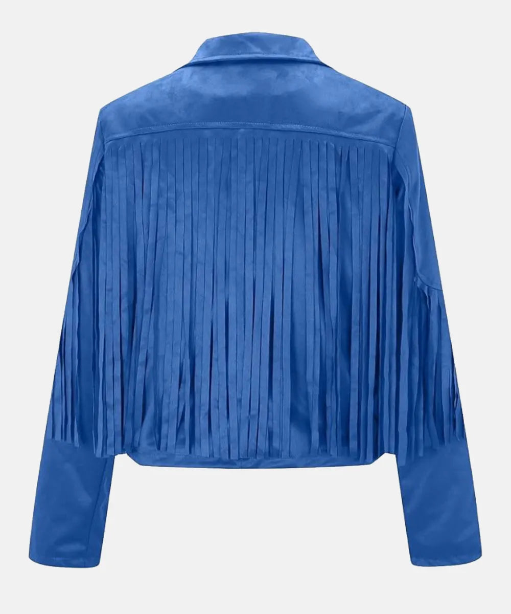 TheVoiceS27HaileyWrightBlueFringeCroppedJacket