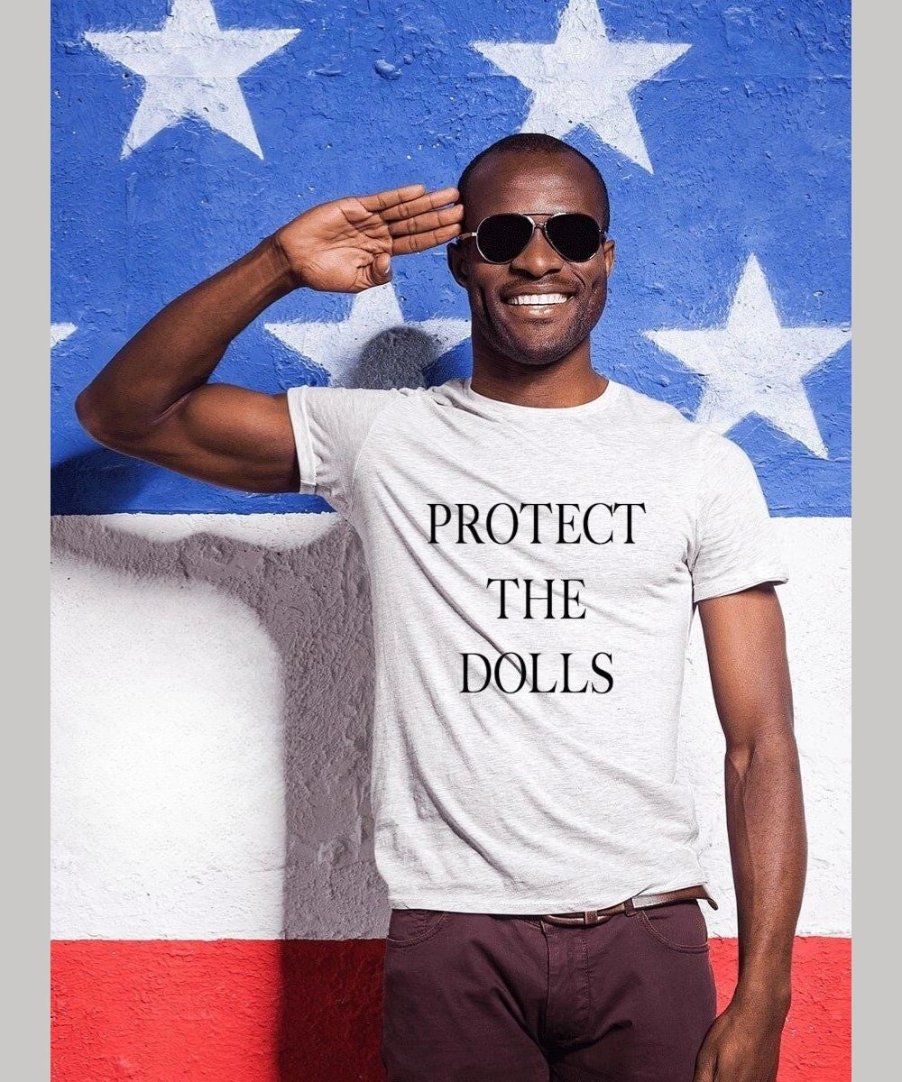 Unisex Protect The Dolls Shirt White