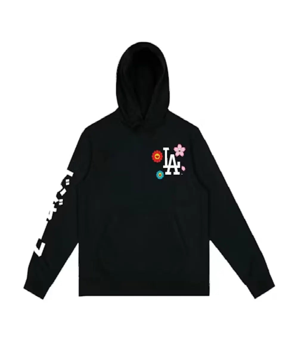 Unisex Takashi Murakami And Dodgers Hoodie Black