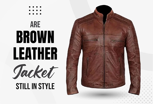 How to Wear a Brown Leather Jacket outfit?