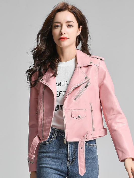 I Tried and Ranked The Best Pink Leather Jacket in 2024