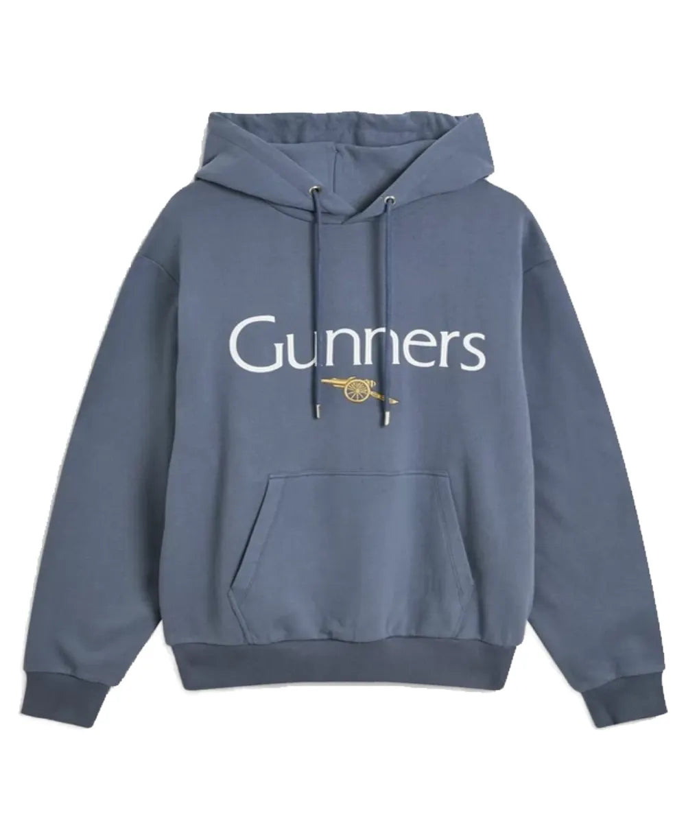 2025 Arsenal Gunners Oversized Hoodie Blue