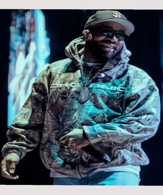 2025 Larry June's Midnight Organic Camo Hoodie