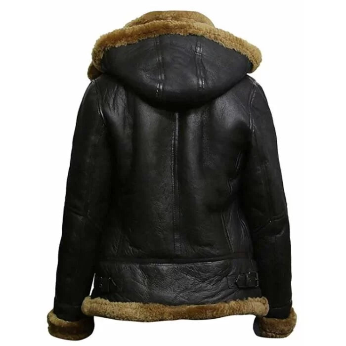 Resident Evil Aviator Shearling Leather Jacket