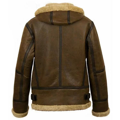 Women Aviator F-35 Shearling Bomber Jacket