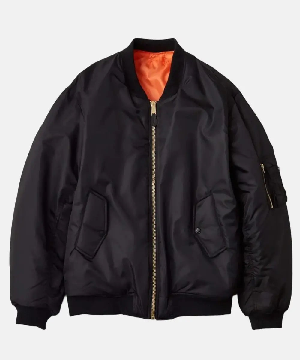 AEWCrowdBlackVarsityJacket