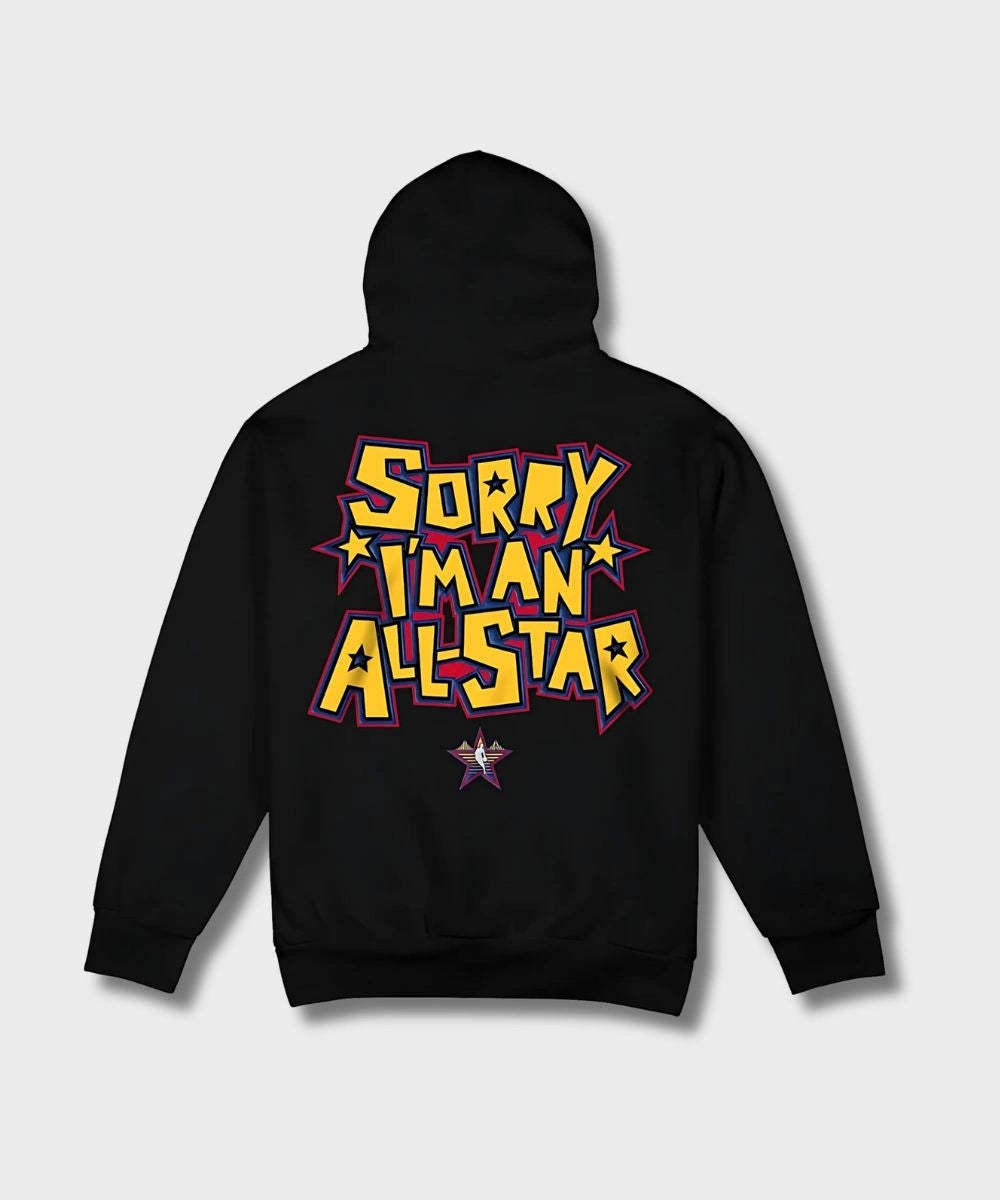 All-Star x Seen Sorry I'm An All-Star Hoodie Black