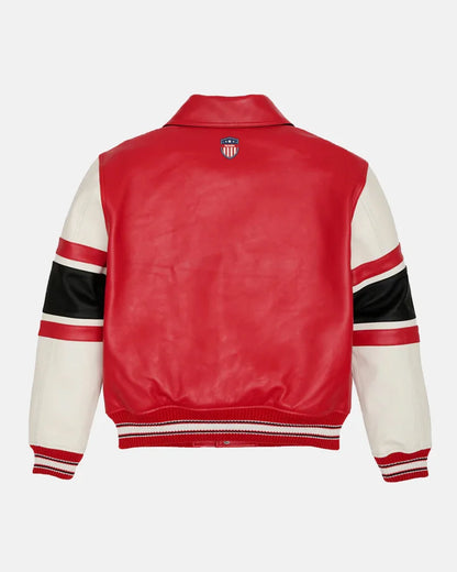 All American Legends Limited Edition Leather Bomber Jacket