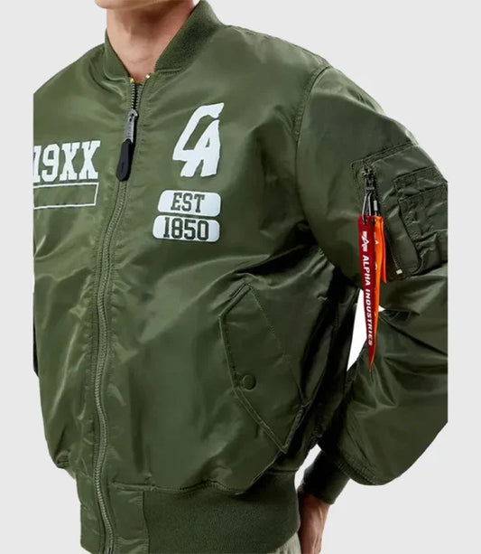 Alpha Industries CAMA-1 Bomber Jacket Green