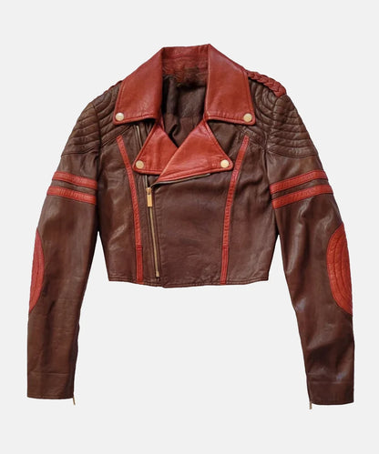 AnyaTaylor-JoyCroppedBikerLeatherJacket