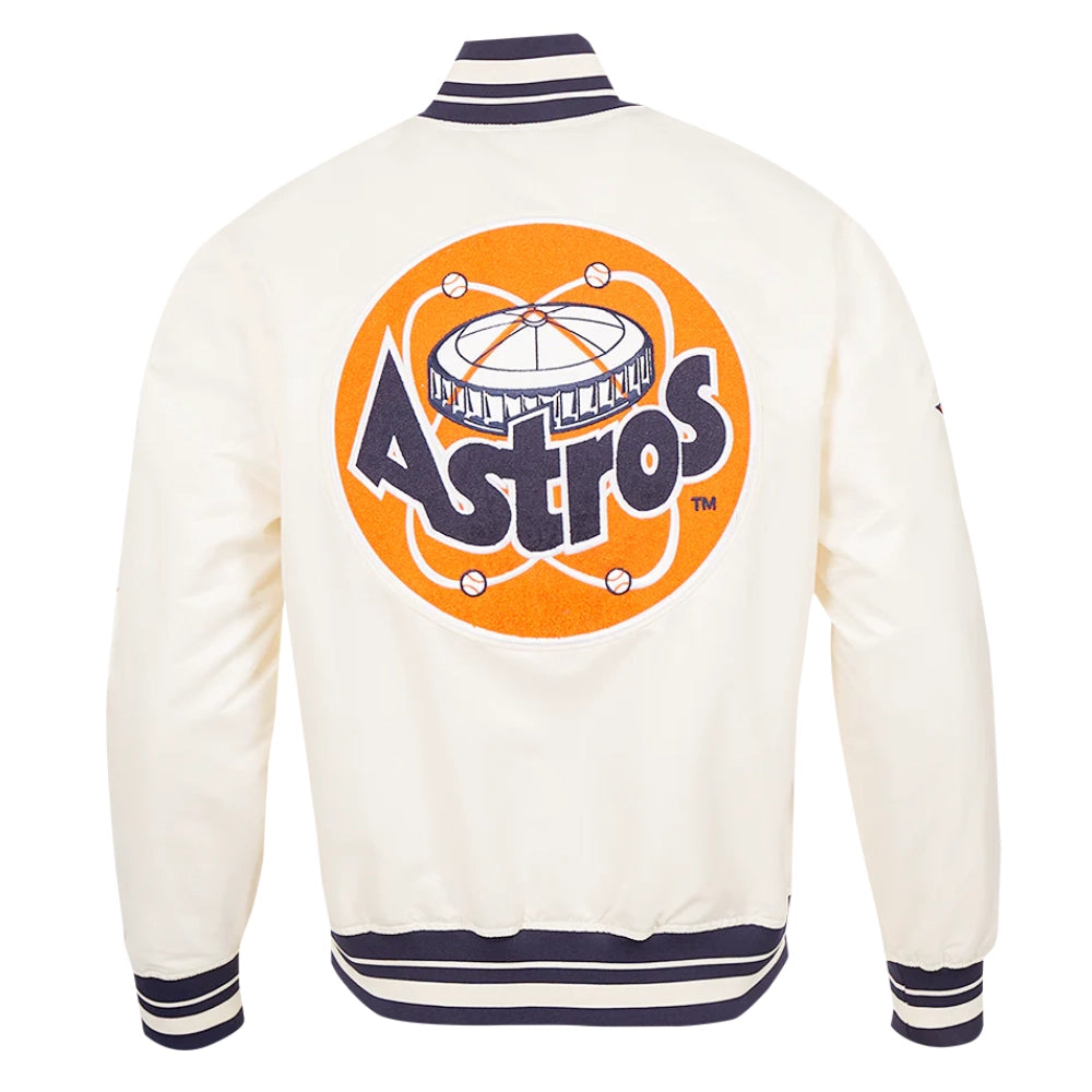 AstrosHoustonRetroClassicVarsityJacketCream