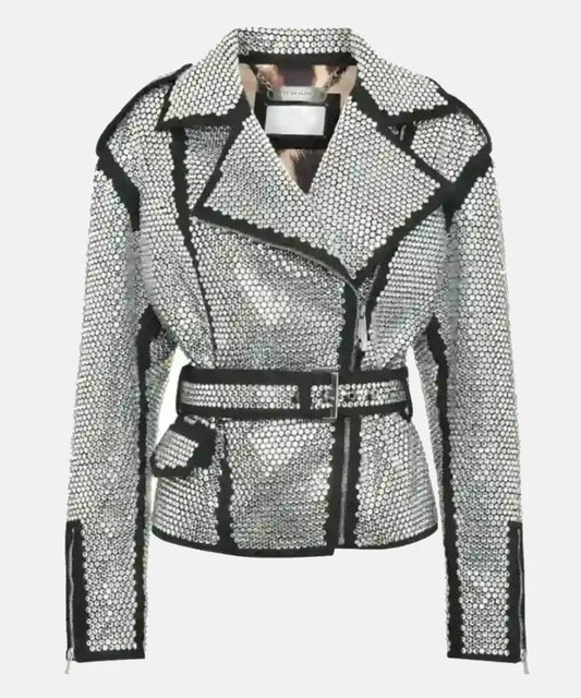 BenoitEmilyinParisS04CrystalEmbellishedBikerJacket