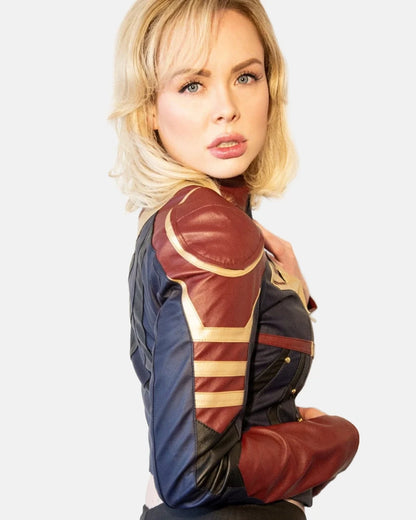 Brie Larson Captain Marvel Jacket