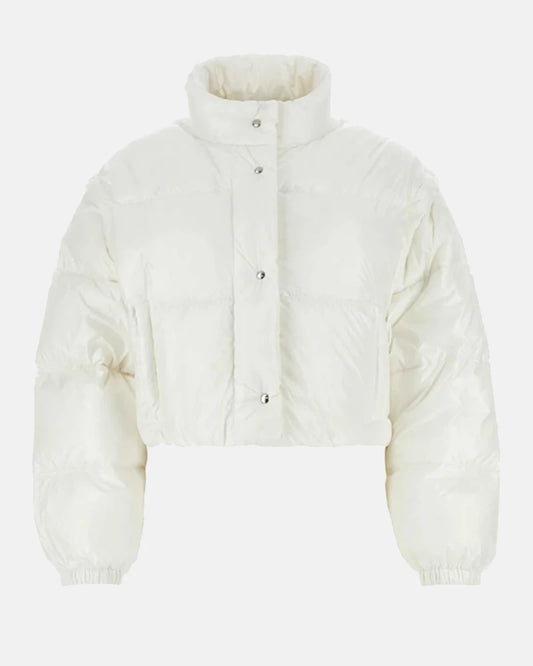 Brittany Mahomes Puffer Jacket White