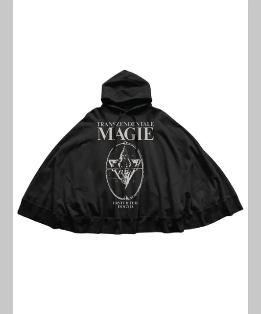 Brotherly Love Magie Cape Hoodie Black