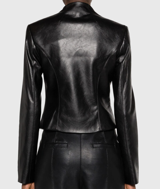 CamilaCabelloZipupBlackLeatherBikerJacket