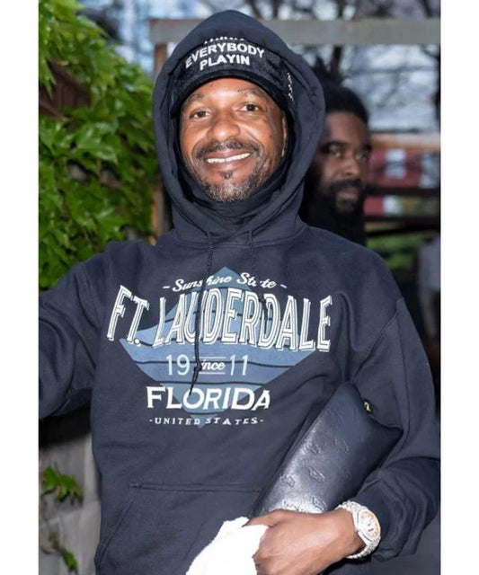 Charleston White Black Philadelphia Hoodie