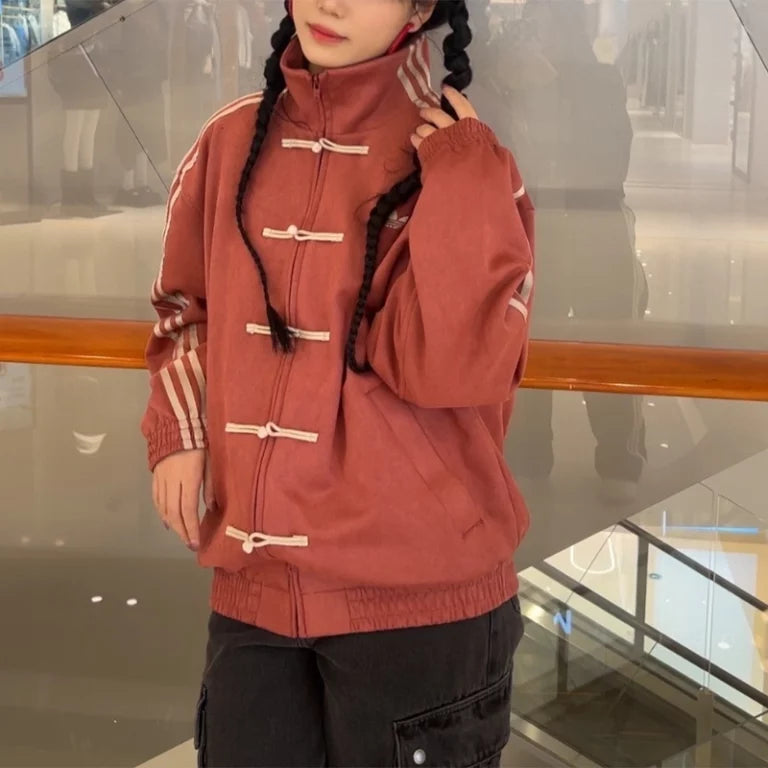 Adidas Chinese New Year Tang Jacket Red – TaylorJon Adidas Chinese New Year Tang Jacket Red – TaylorJon