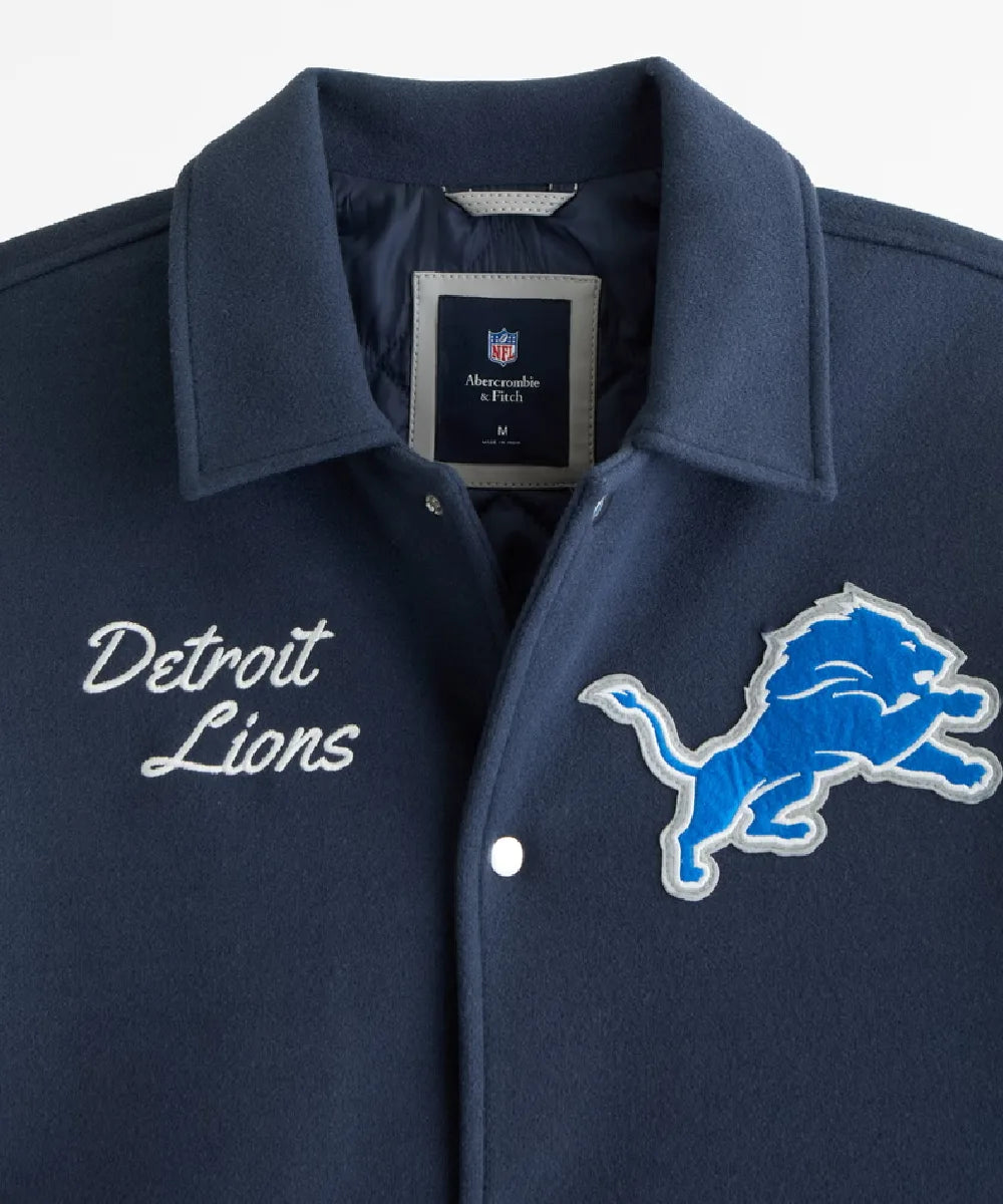 DetroitLionsVarsityJacket