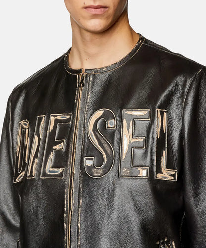 Diesel_nbsp_DistressedLeatherJacket