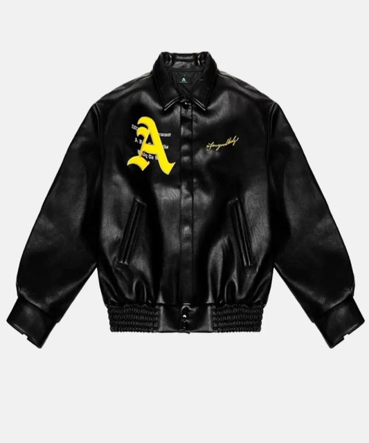 DoncareAFGKFerrariLeatherJacket