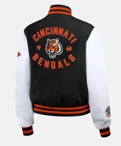 ErinAndrewsCincinnatiBengalsVarsityJacket