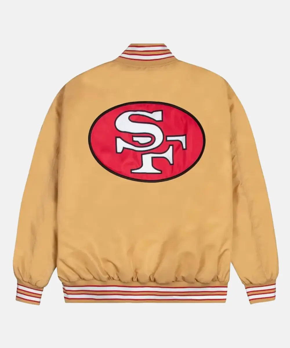 GOLFWANGGoldSanFrancisco49ersBomberJacket