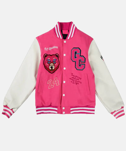 GagCityPinkVarsityJacket