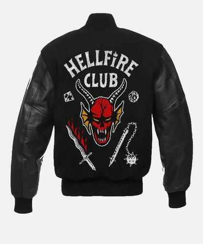 Hellfire Club Stranger Things S04 Varsity Jacket