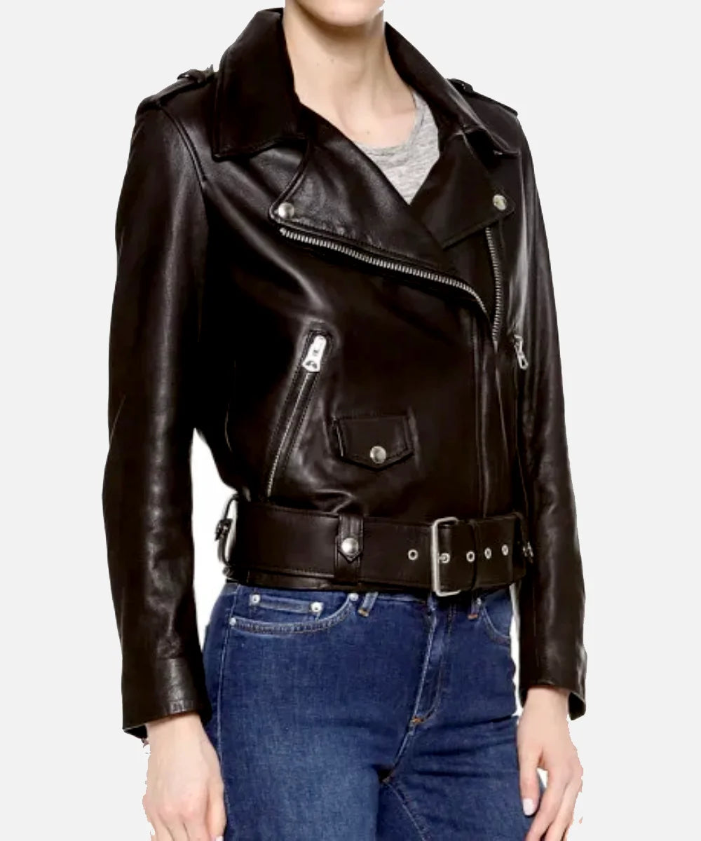 JessicaJonesBlackLeatherJacketBiker