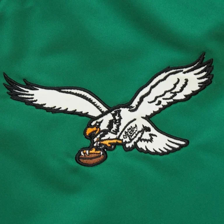 KellyGreenPhiladelphiaEaglesPrimetimePhillySpecialVarsityJacket