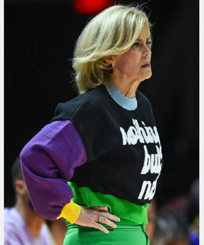 Kim Mulkey Nothing But Net Sweater