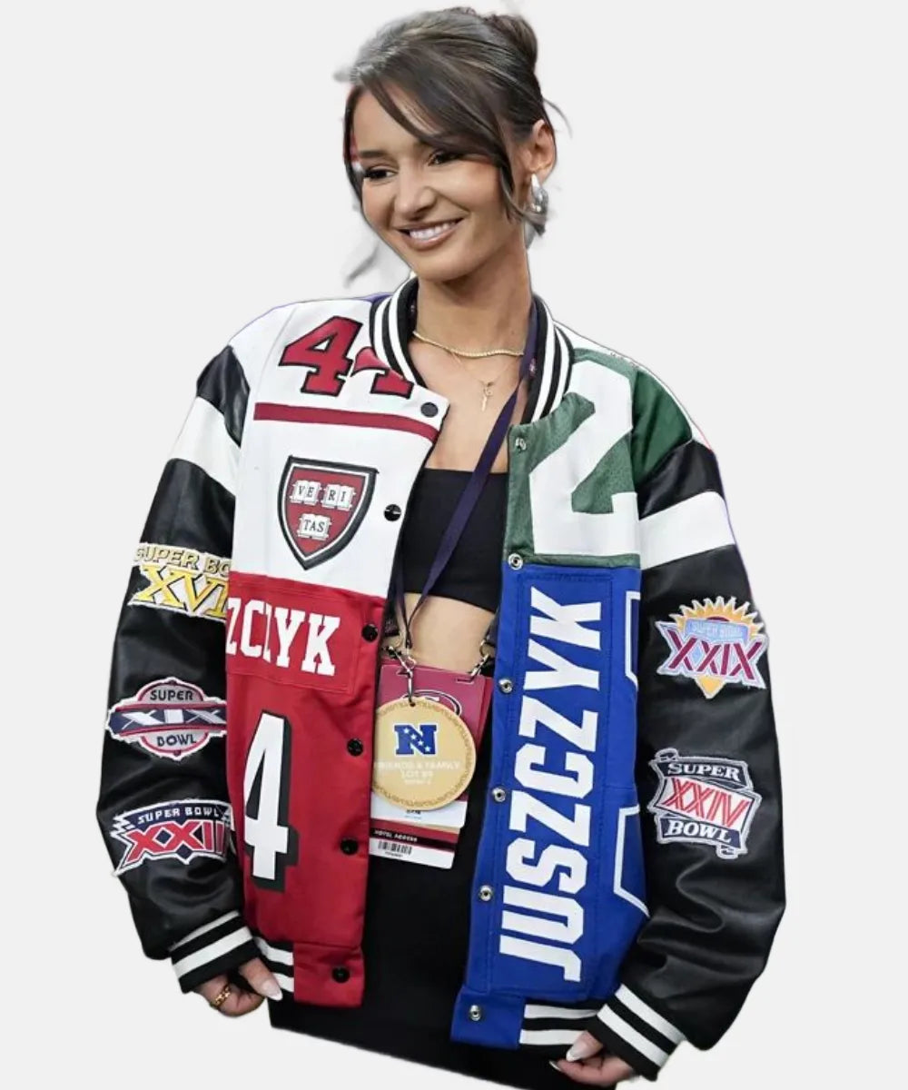 KristinJuszczyk49ersVarsityJacket