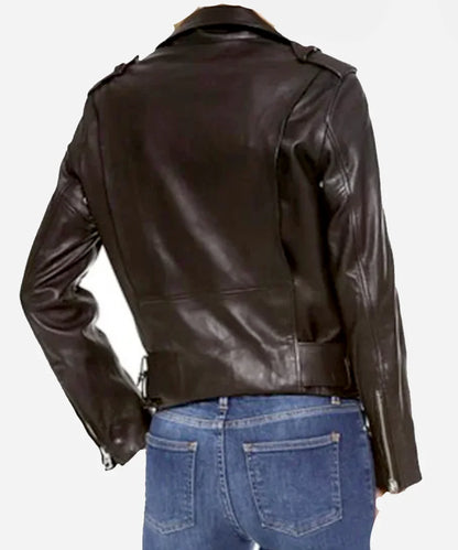 KrystenRitterJessicaJonesBikerLeatherJacket