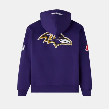 MenNFLxOVOBaltimoreRavensOGOwlHoodiePurple