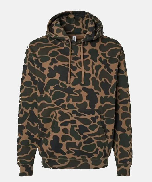 MenRetroDuckCamoHoodie